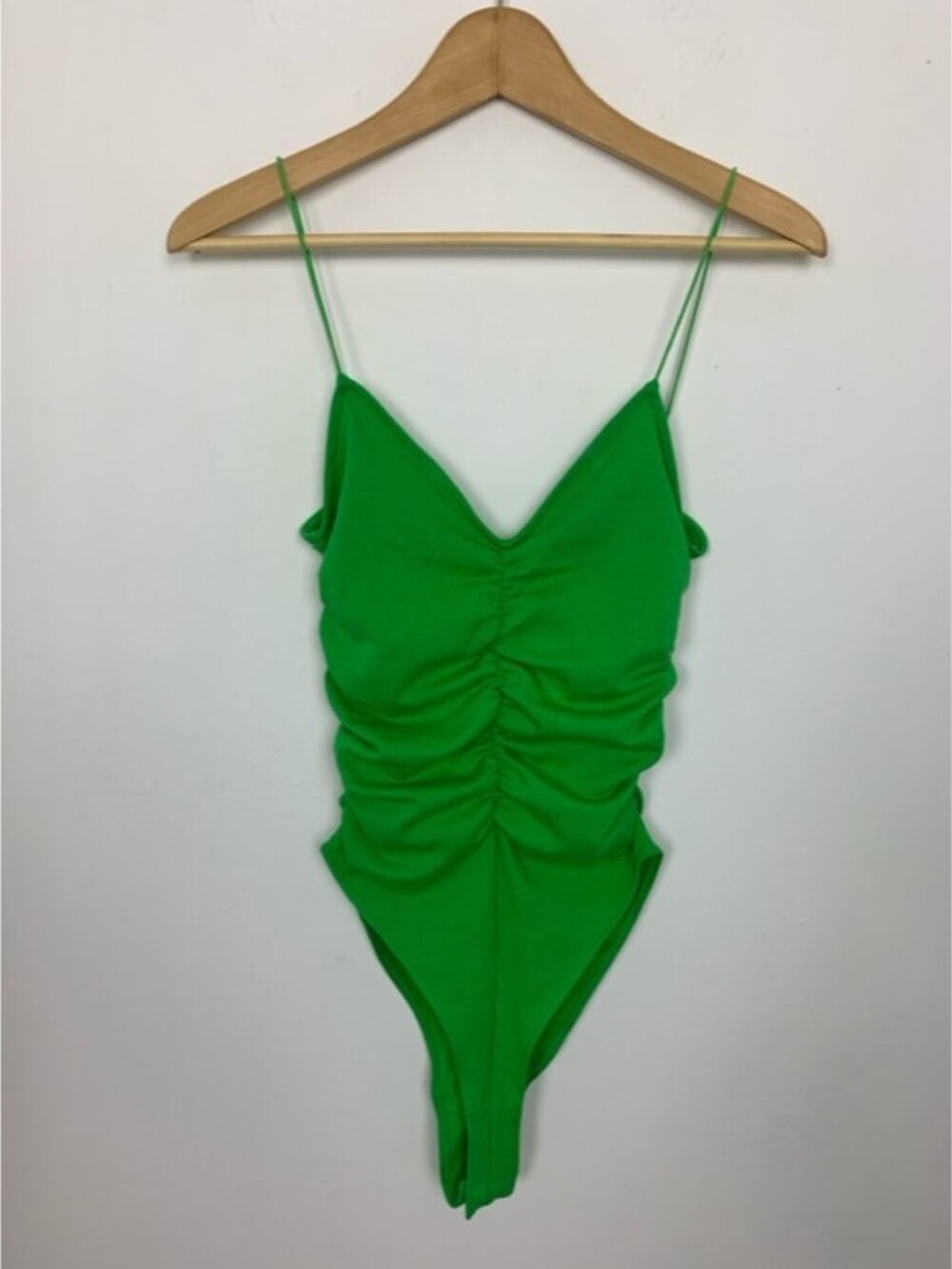 Zara Ruched Bodysuit - Picture 2 of 7